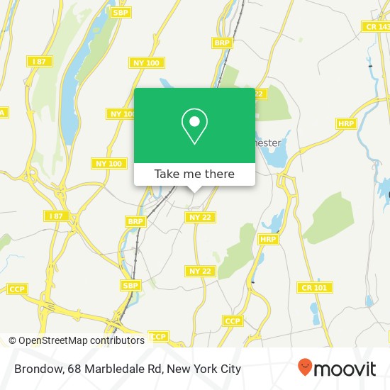 Mapa de Brondow, 68 Marbledale Rd