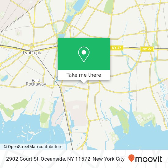 2902 Court St, Oceanside, NY 11572 map