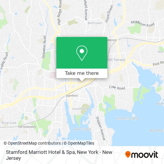 Stamford Marriott Hotel & Spa map