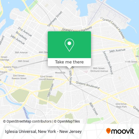Mapa de Iglesia Universal