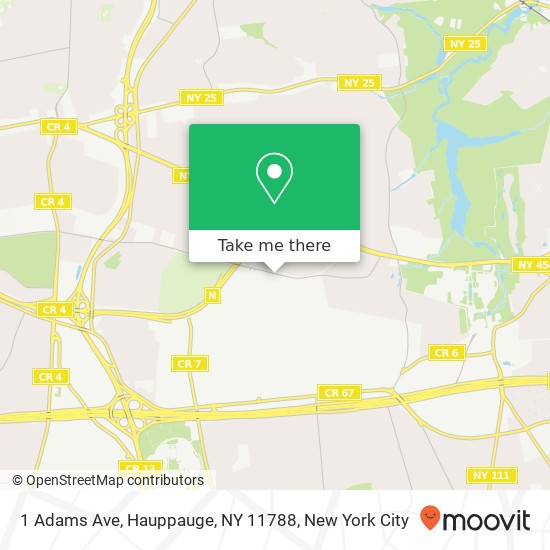 1 Adams Ave, Hauppauge, NY 11788 map