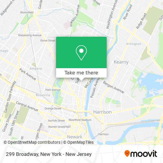 Mapa de 299 Broadway