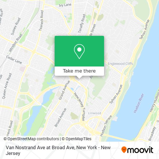 Mapa de Van Nostrand Ave at Broad Ave