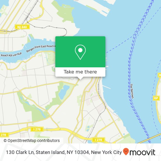 130 Clark Ln, Staten Island, NY 10304 map