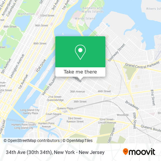 Mapa de 34th Ave (30th 34th)