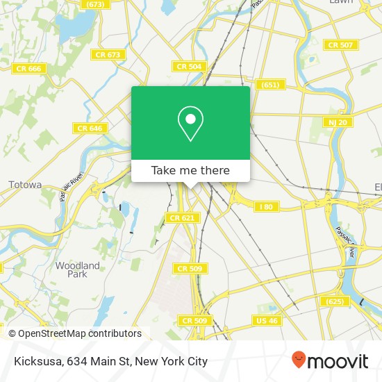 Kicksusa, 634 Main St map