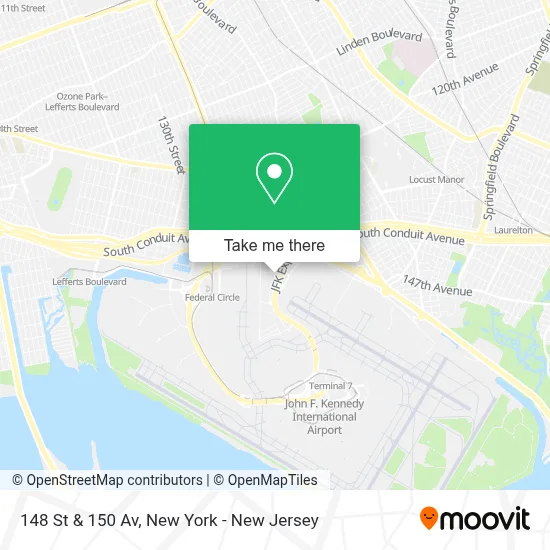 148 St & 150 Av map