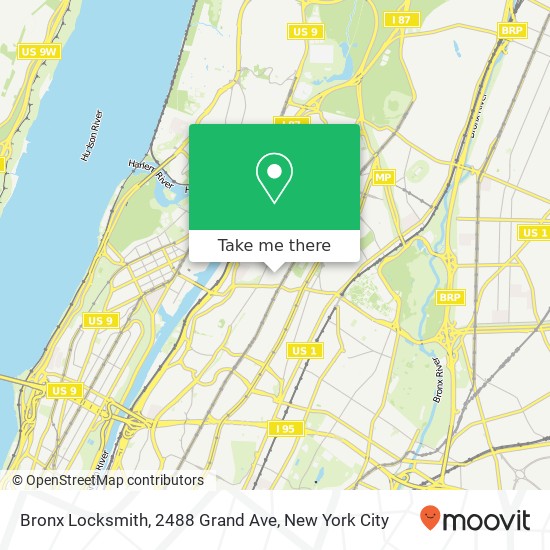 Bronx Locksmith, 2488 Grand Ave map