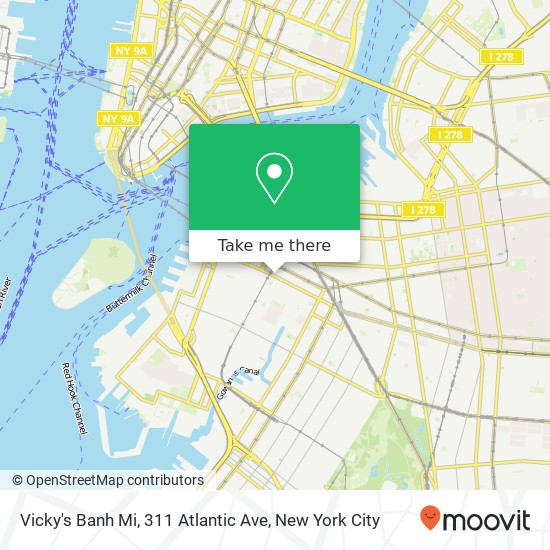 Vicky's Banh Mi, 311 Atlantic Ave map