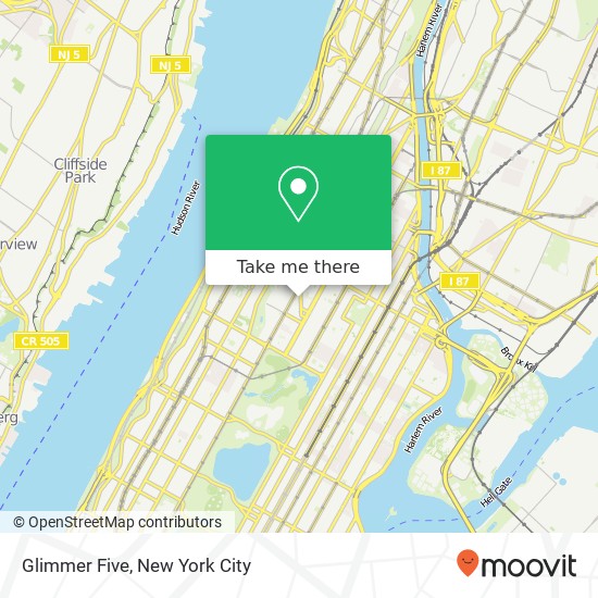 Glimmer Five map