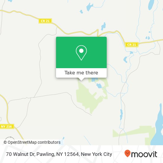 70 Walnut Dr, Pawling, NY 12564 map