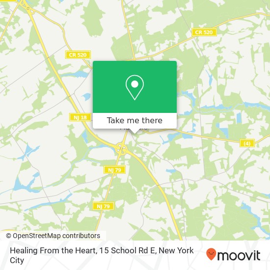 Mapa de Healing From the Heart, 15 School Rd E