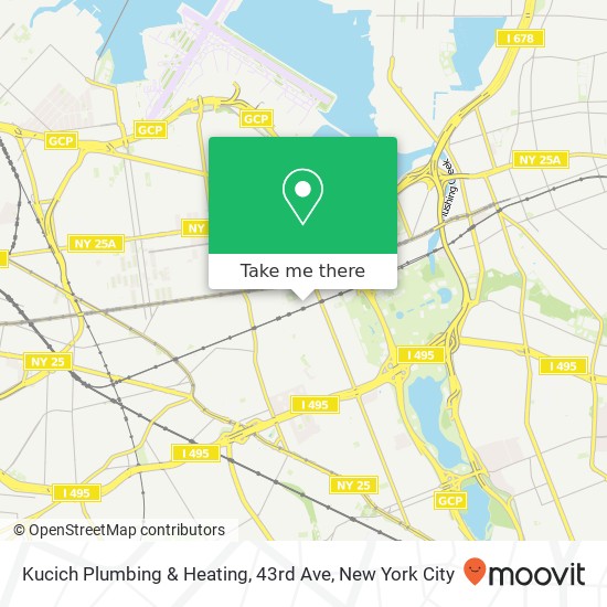 Kucich Plumbing & Heating, 43rd Ave map