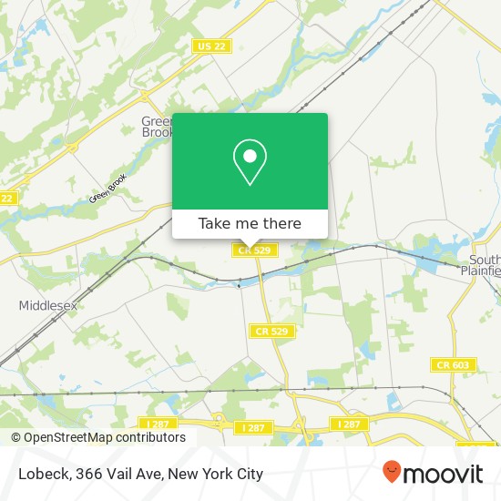 Mapa de Lobeck, 366 Vail Ave