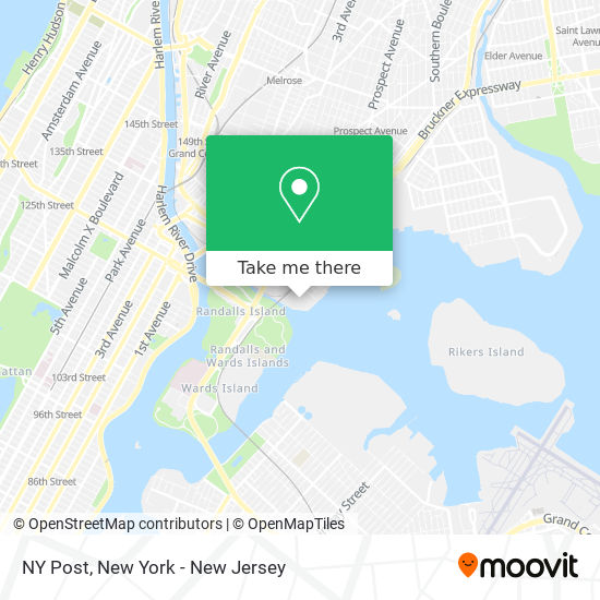 NY Post map