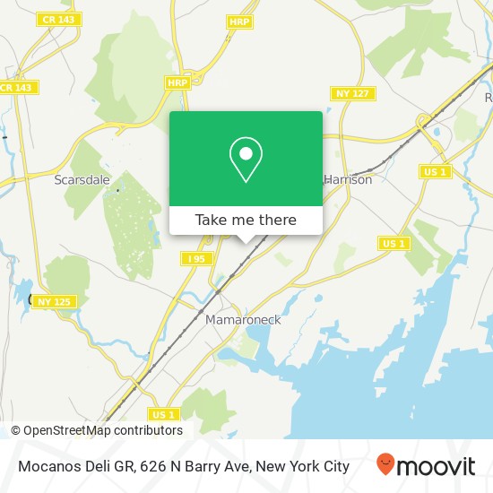 Mapa de Mocanos Deli GR, 626 N Barry Ave