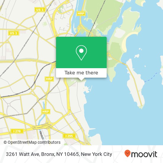 3261 Watt Ave, Bronx, NY 10465 map