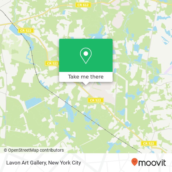 Mapa de Lavon Art Gallery