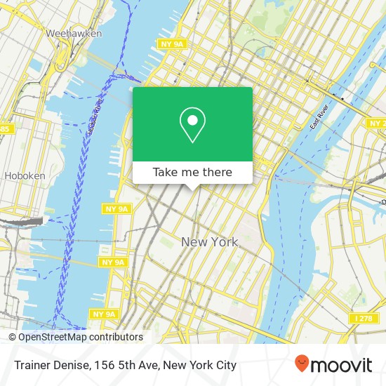 Trainer Denise, 156 5th Ave map