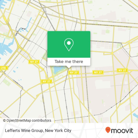 Lefferts Wine Group map