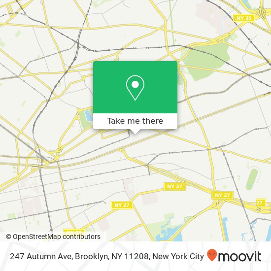 247 Autumn Ave, Brooklyn, NY 11208 map