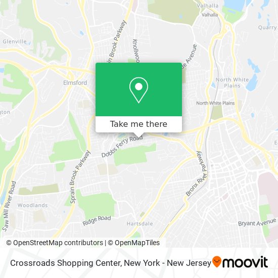 Mapa de Crossroads Shopping Center