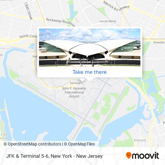 Mapa de JFK & Terminal 5-6