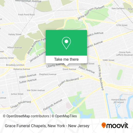 Grace Funeral Chapels map