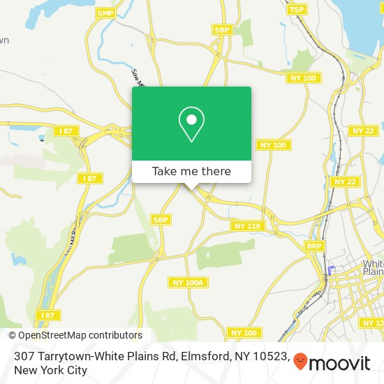 307 Tarrytown-White Plains Rd, Elmsford, NY 10523 map