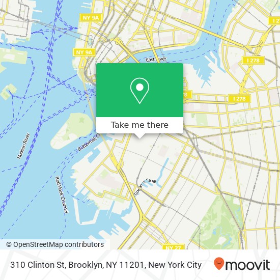 310 Clinton St, Brooklyn, NY 11201 map