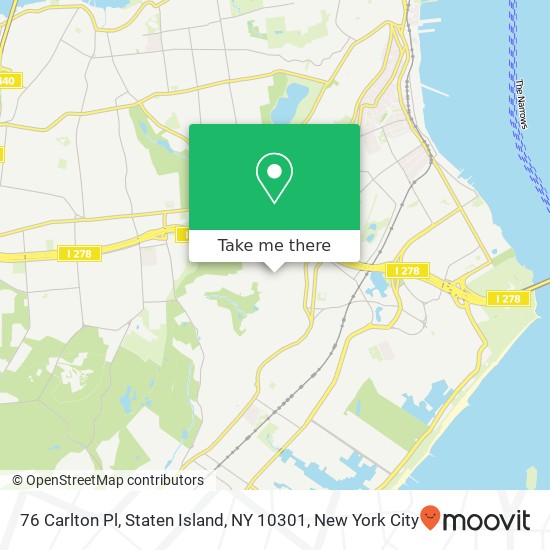 76 Carlton Pl, Staten Island, NY 10301 map