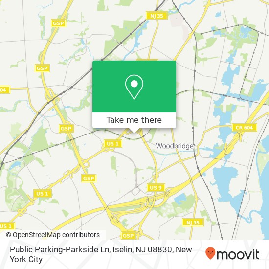 Public Parking-Parkside Ln, Iselin, NJ 08830 map