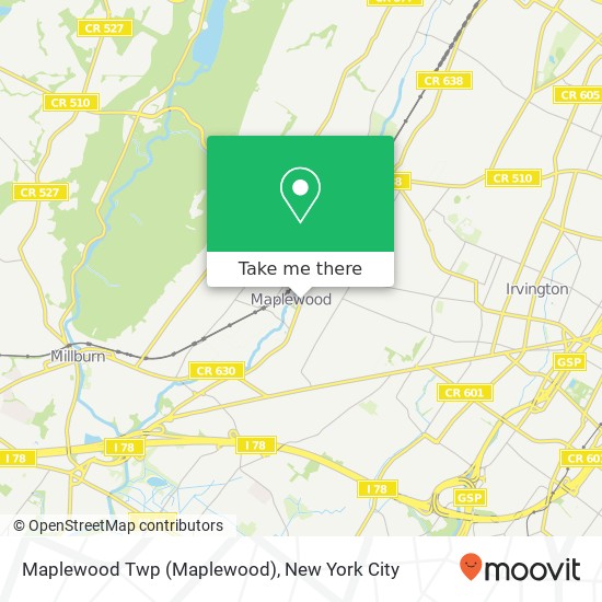 Mapa de Maplewood Twp