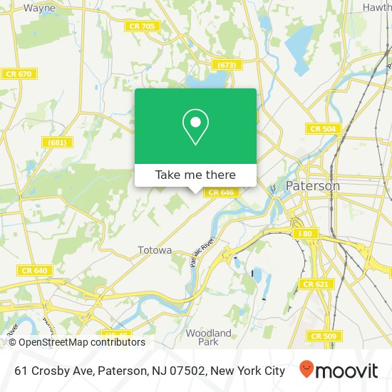 61 Crosby Ave, Paterson, NJ 07502 map