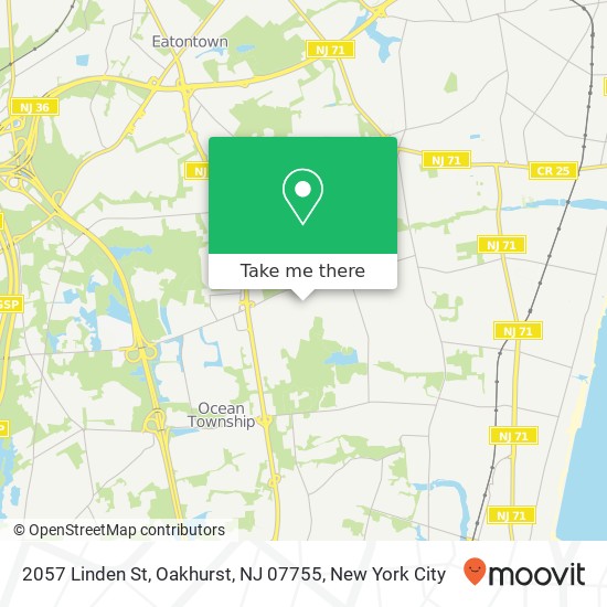 2057 Linden St, Oakhurst, NJ 07755 map