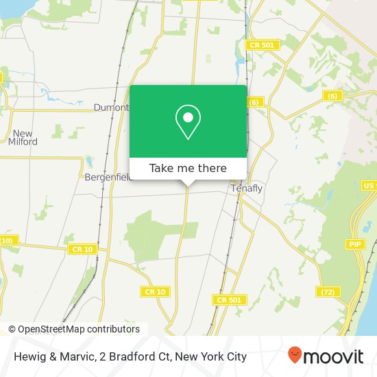 Mapa de Hewig & Marvic, 2 Bradford Ct