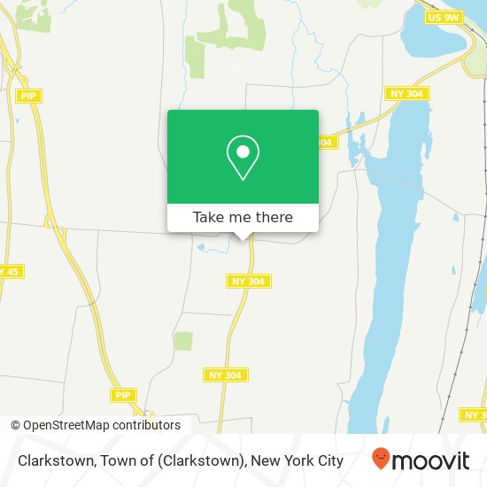 Mapa de Clarkstown, Town of