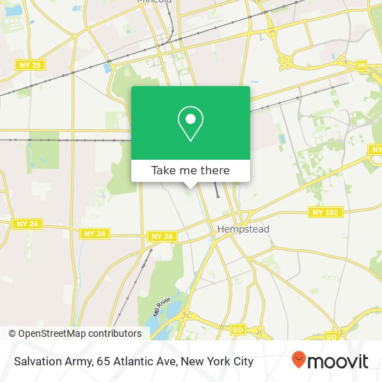Mapa de Salvation Army, 65 Atlantic Ave