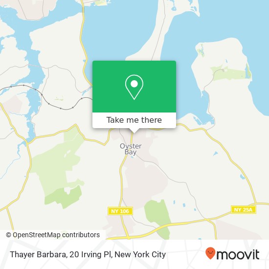 Thayer Barbara, 20 Irving Pl map