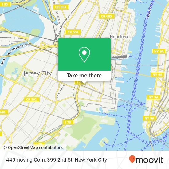 440moving.Com, 399 2nd St map