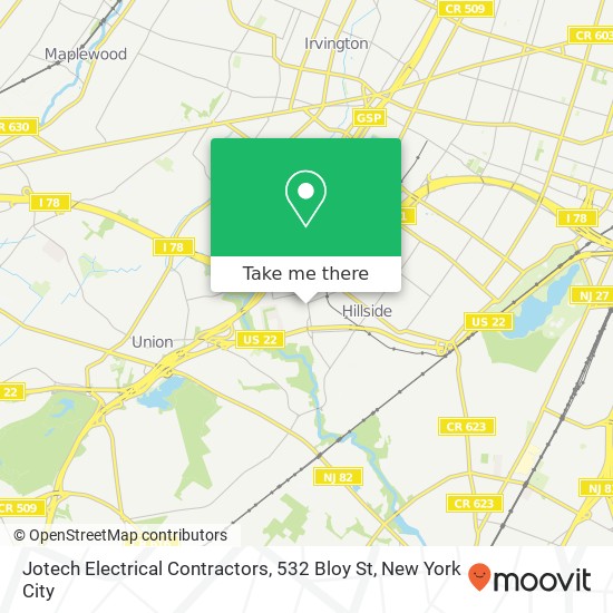 Jotech Electrical Contractors, 532 Bloy St map