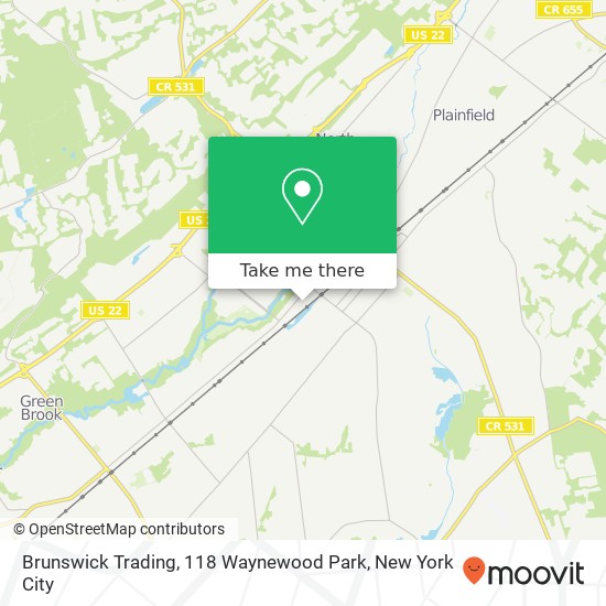 Brunswick Trading, 118 Waynewood Park map