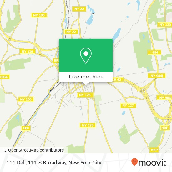 Mapa de 111 Dell, 111 S Broadway