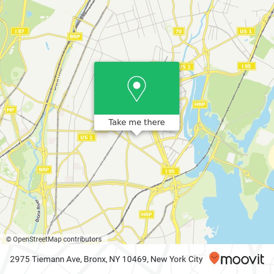2975 Tiemann Ave, Bronx, NY 10469 map