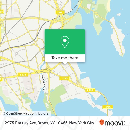 2975 Barkley Ave, Bronx, NY 10465 map