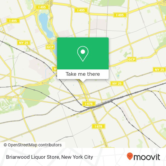 Mapa de Briarwood Liquor Store