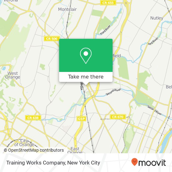 Training Works Company map