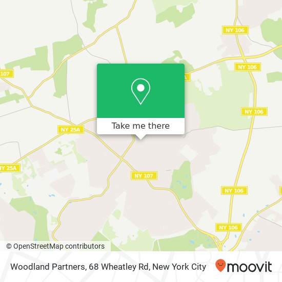 Woodland Partners, 68 Wheatley Rd map