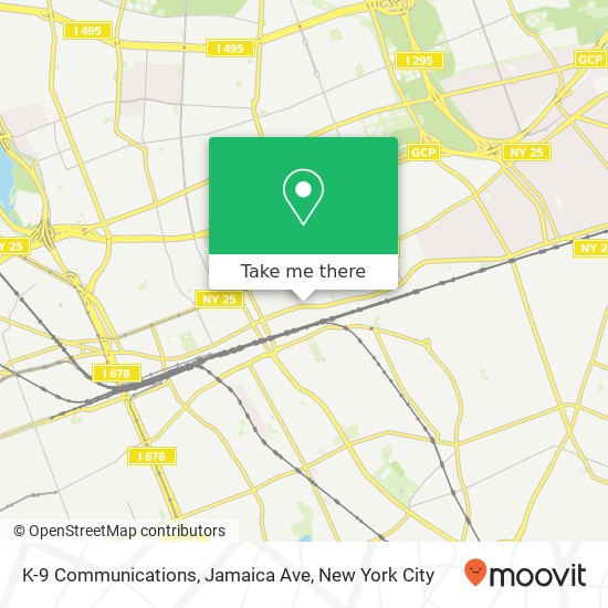 K-9 Communications, Jamaica Ave map