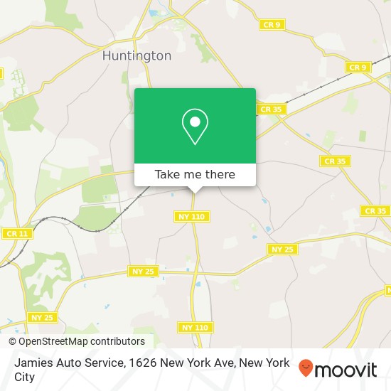 Jamies Auto Service, 1626 New York Ave map